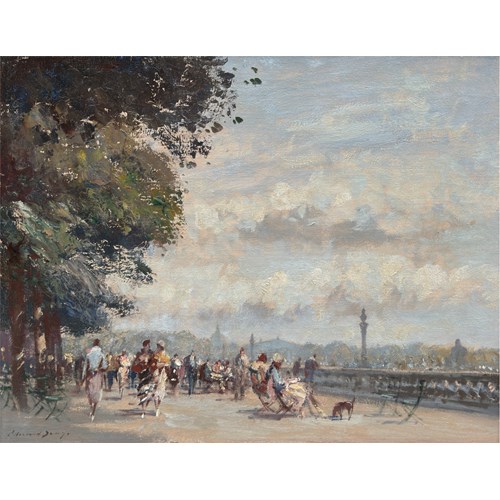 Along the Seine, The Wide Terrace, Tuileries Garden